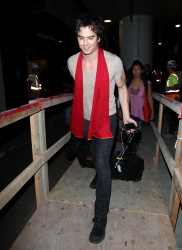 Ian Somerhalder - Spotted at LAX Airport in Los Angeles (July 24, 2014) - 24xHQ 26PHVSqn