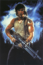 Sylvester Stallone - Промо стиль и постер к фильму "Rambo: First Blood (Рэмбо: Первая кровь)", 1982 (27хHQ) 8ZAm0xhd