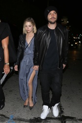 Ashley Benson and Ryan Good - Leaving a Grammy after party at Chateau Marmont, in West Hollywood, Los Angeles - February 8, 2015 (9xHQ) KZeId27w