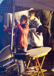 Justin Bieber - On set of 'Zoolander 2' in Rome, Italy - April 29, 2015 - 33xHQ Kb8wVqT8