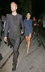 Calvin Harris and Rita Ora - leaving 1 OAK nightclub in Los Angeles - January 25, 2014 - 25xHQ UsFsLnbk