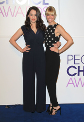 Kat Dennings - Kat Dennings & Beth Behrs - 2014 People's Choice Awards nominations announcement at The Paley Center for Media (Beverly Hills, November 5, 2013) - 83xHQ VKMZR9tn