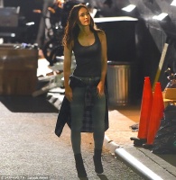 [LQ tag] Megan Fox - on the set of 'Teenage Mutant Ninja Turtles 2' in NYC 5/5/15