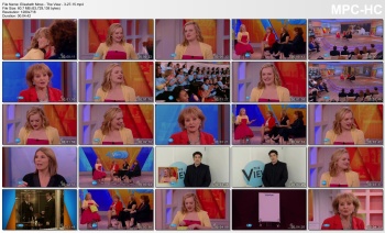 Elisabeth Moss - The View - 3-27-15