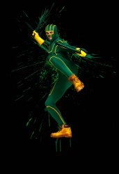Aaron Johnson, Chloe Moretz, Nicolas Cage - постеры и промо стиль к фильму "Kick-Ass (Пипец)", 2010 (40xHQ) EtO946On