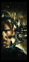 Christian Bale - Anton Yelchin, Sam Worthington, Christian Bale, Bryce Dallas Howard, Moon Bloodgood - Промо стиль и постеры к фильму "Terminator Salvation (Терминатор: Да придёт спаситель)", 2009 (95xHQ) XoiMsqOr